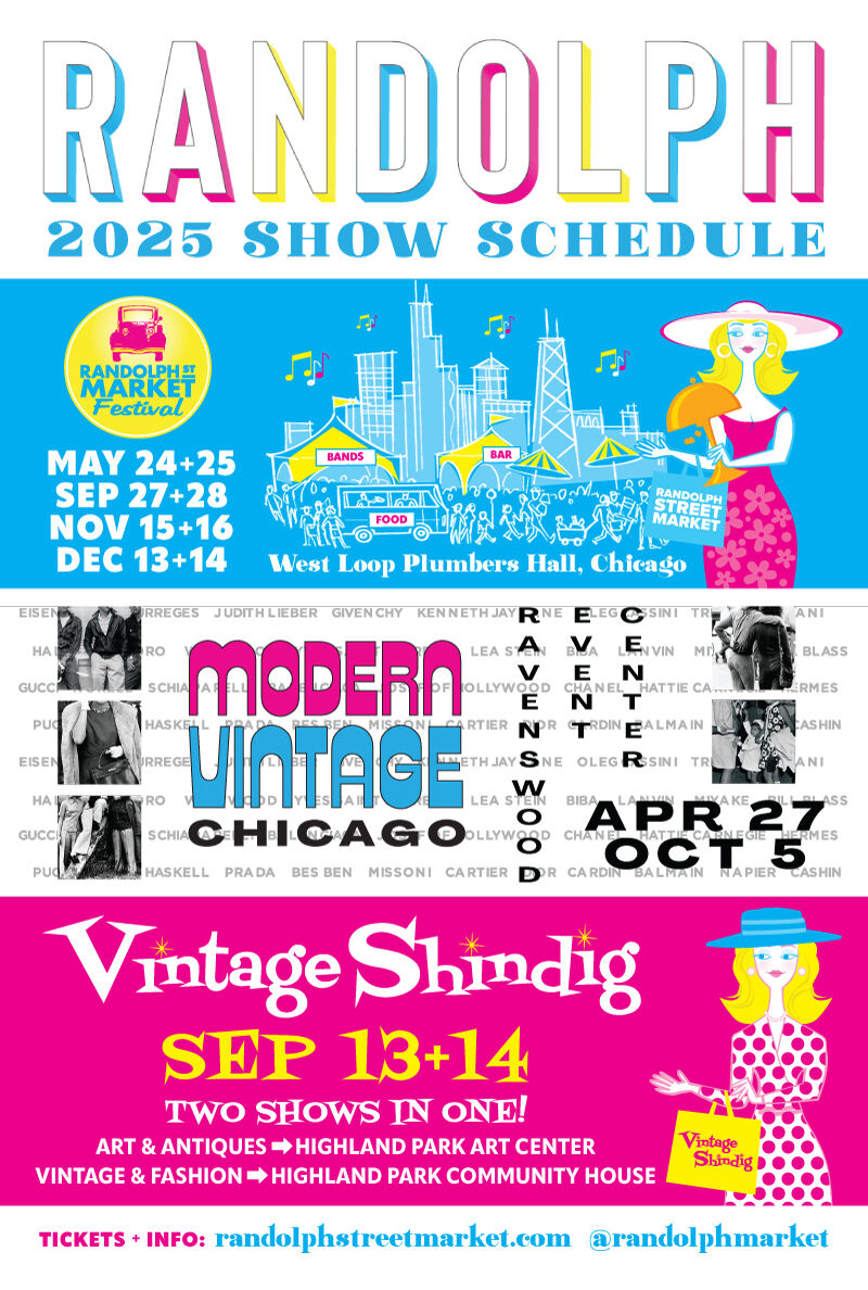 Randolph Street Market event schedule.